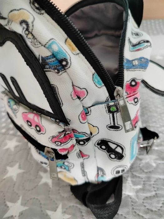 Детска раница, чадърче и плюшена играчка НОВА 2-5 год. ПАКЕТНА цена