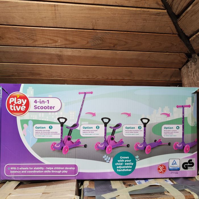 Детска тротинетка 4 в 1