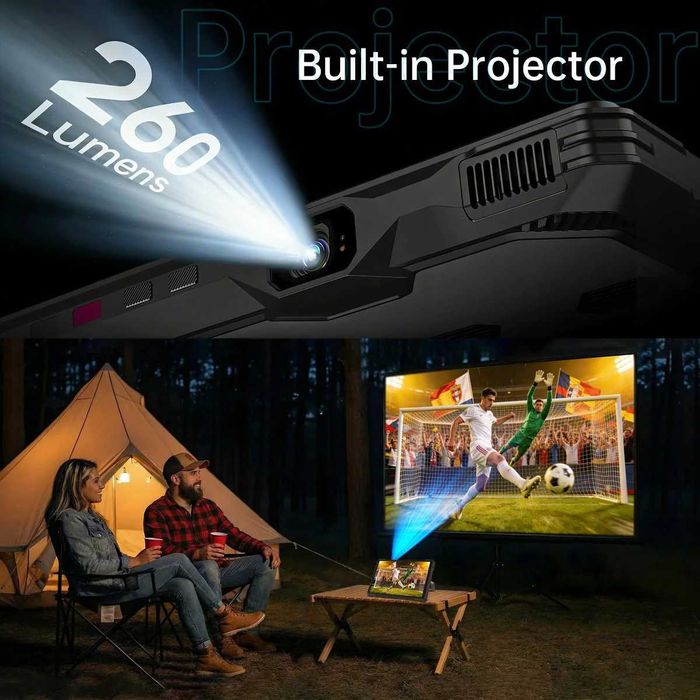 Unihertz 8849 TANK Pad Ultra - 10.95" 16GB+16GB/512GB, 260-lumen 1080P Projector, 23400mAh