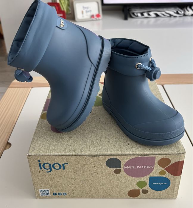 Cizme ploaie Biomecanics Igor Azul/Blue/Size 22