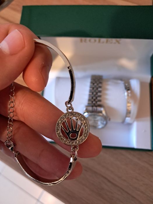 Rolex White Oyster Perpetual Datejust