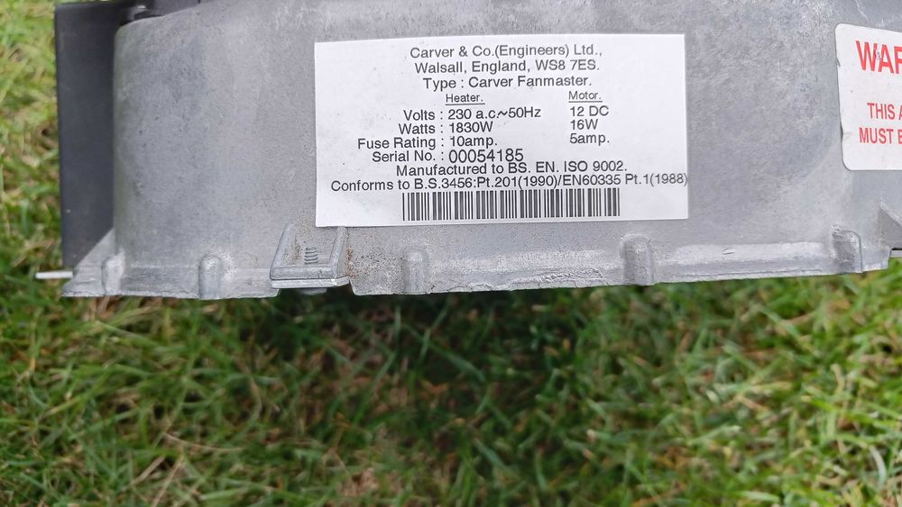 Ventilator Carver Fanmaster
