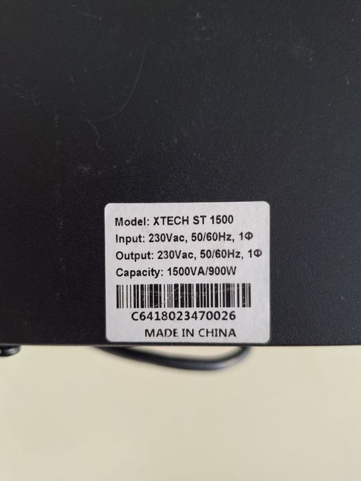 Ups, 1500w x-tech
