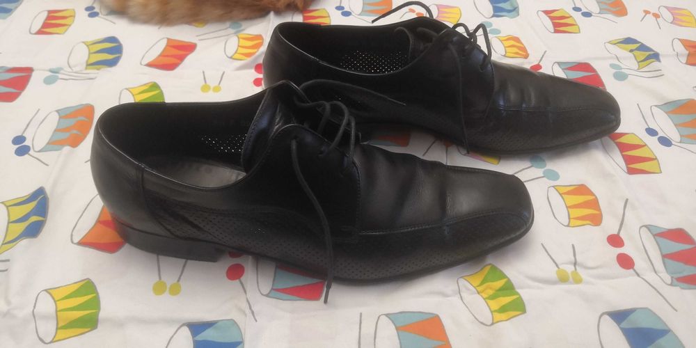 Pantofi Negri piele LLOYD, nr 44