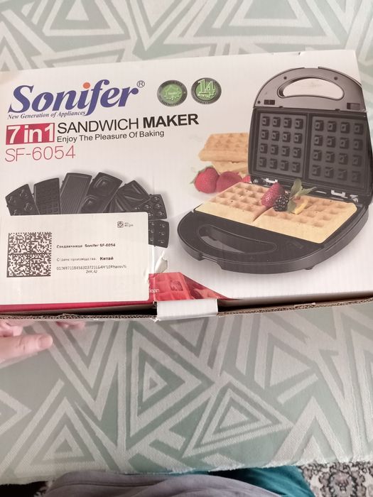 Sonifer вафельница новый