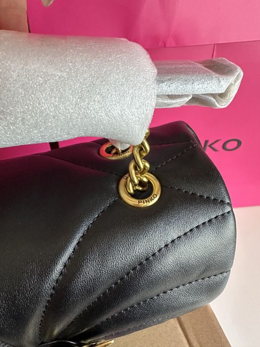 PINKO Мini Love Puff  – оригинална кожена чанта | НОВА | Код: 110