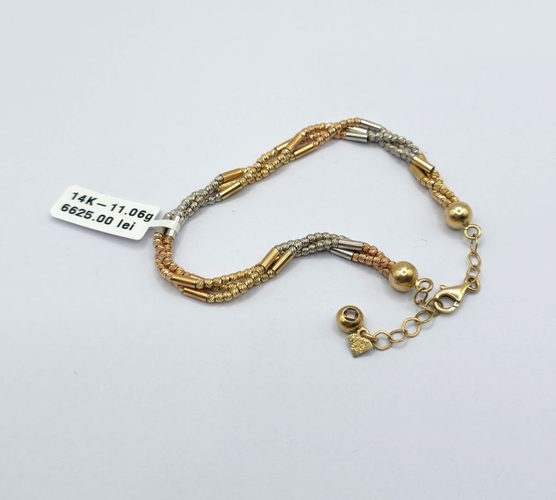 Bijuteria Royal bratara din aur 14k 11.06 gr