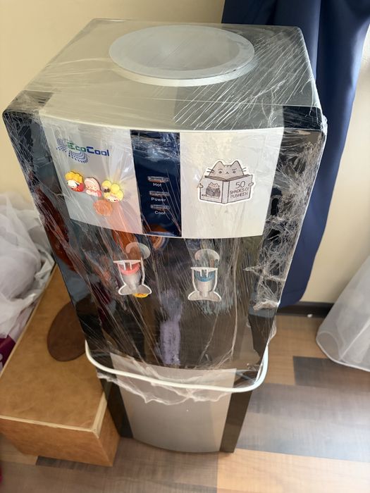 Диспенсер для воды ECOCOOL 16LBA (SILVER-BLACK)