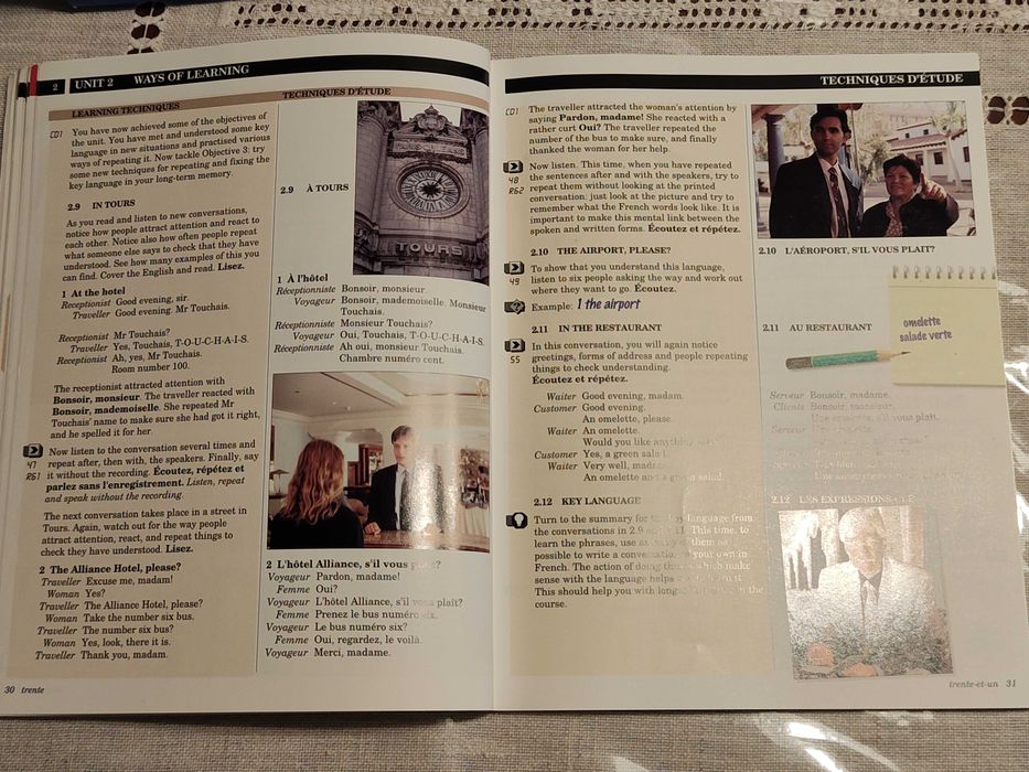 Курс френски LINGUAPHONE, начинаещи до напреднали, 6 учебника и 12 CDs