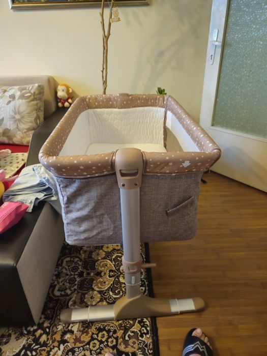 Бебешко легло Lorelli Sleep N Care бежова