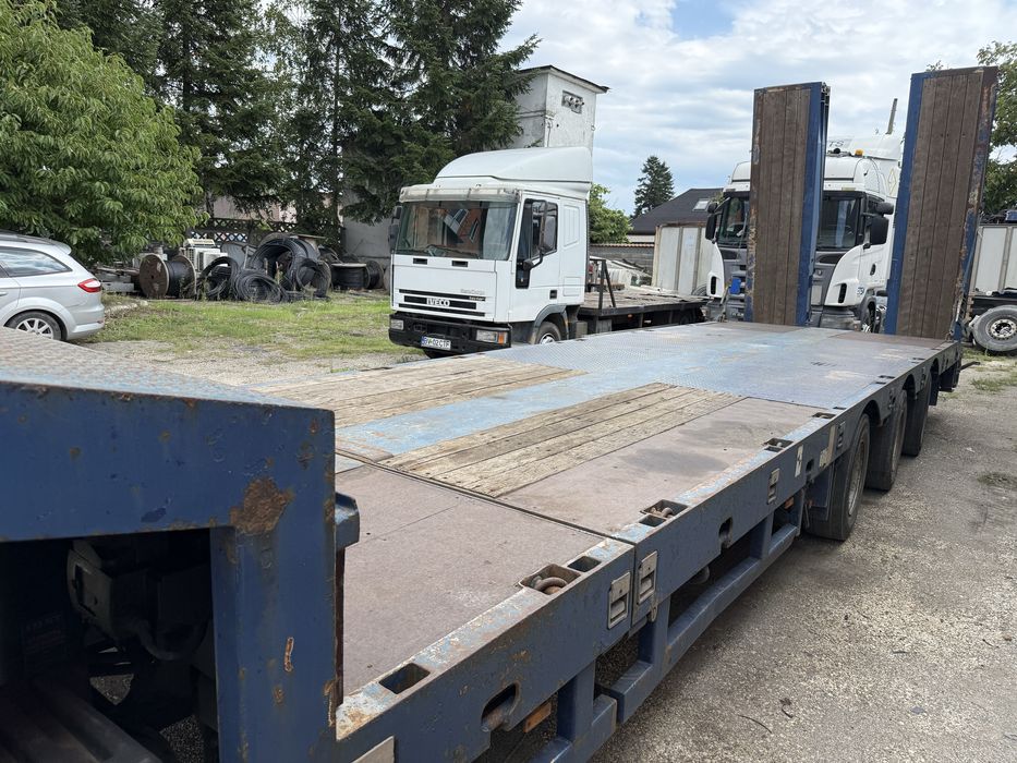 Trailer ES-GE / 48 Tone / 3 Axe viratoare / Rample hidraulice