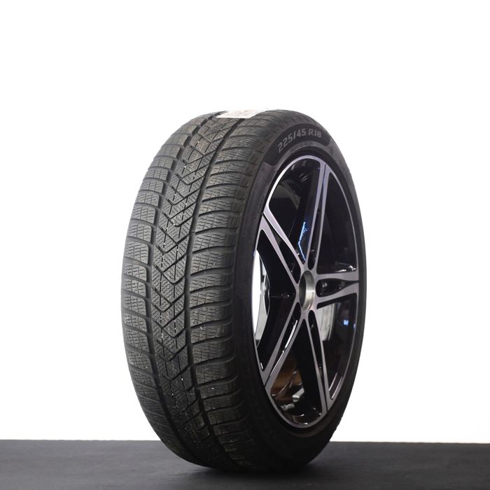Комплект 4броя Pirelli Sottozero 3 225/45R18 91H DOT2519| Джанти 7,5Jx18H2-N ET49 A1774010700 | Гуми и джанти
