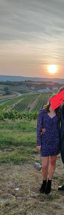 Rochie BSB animal print mov