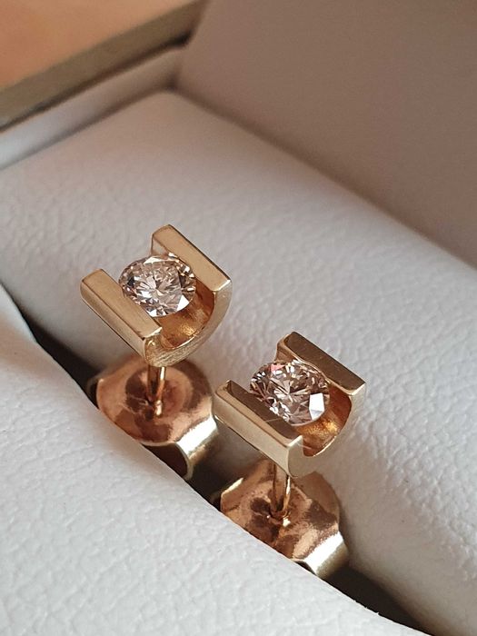 Pereche lux etravaganta diamante naturale