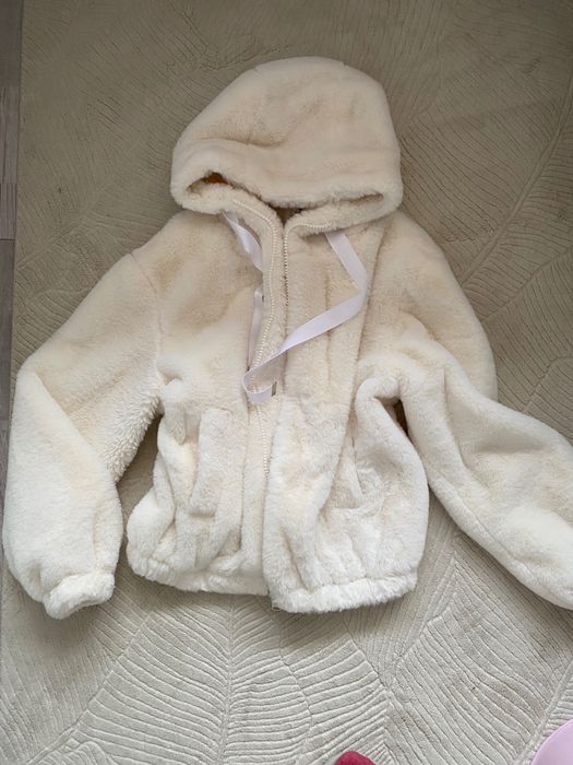 Плюшено меко яке овърсайз