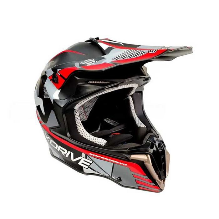 Кросова каска EXDRIVE, Full Face, DOT, Размер: XL - Вело, Мото, Скутер