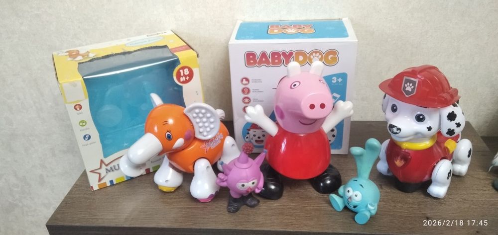 Заводные игрушки