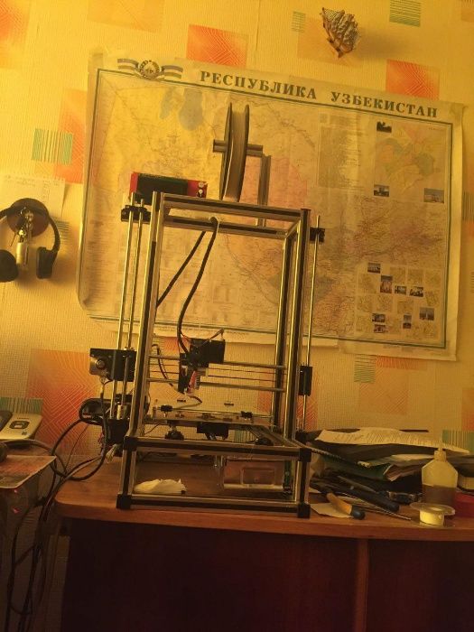 Акция 3д принтер 3D Prusa i3 printer на АЛЛЮМИНЕВОЙ 2-ой раме