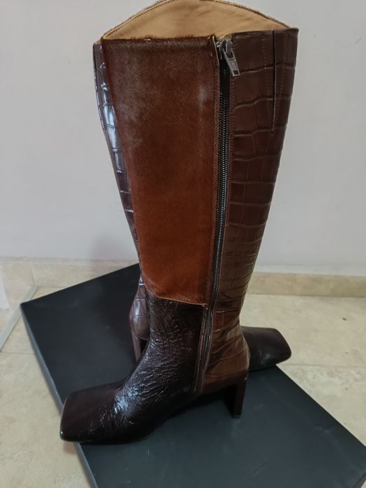 Дамски ботуши от естествена кожа НОВО!