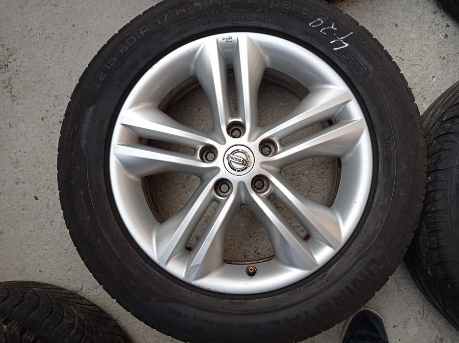 17 5x114.3 NISSAN QASHQAI+Летни гуми-Внос от Австрия