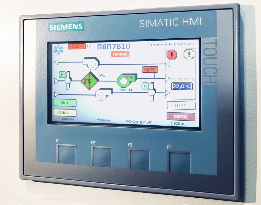 Программирование PLC, SCADA, Modbus — пусконаладка