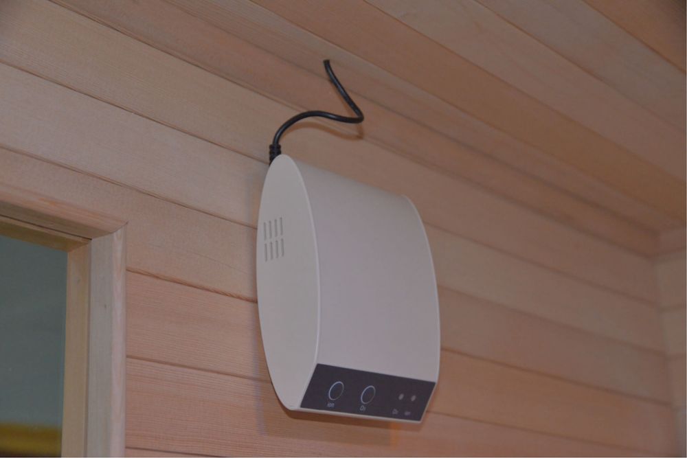 Двуместна Инфрачервена САУНА от червен кедър с bluetooth 2kW йонизатор