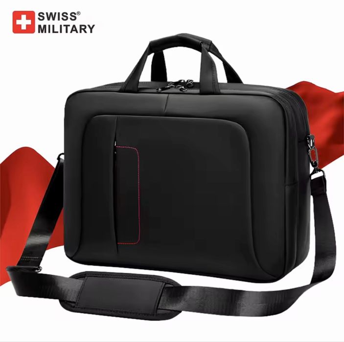 Мъжка оригинална, класическа и делова бизнес чанта за лаптоп 16”/Оксфорд материя!