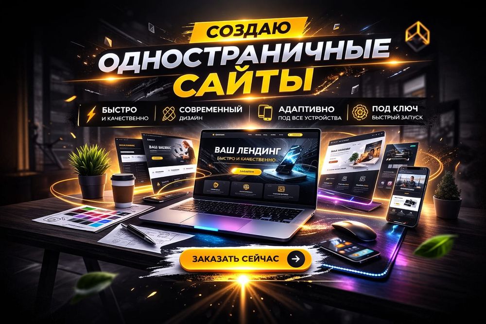 Ваш сайт за 2-3 дня - стильный и продающий!