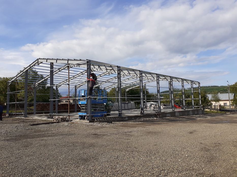 Spalatorie pe structura metalica 6x15