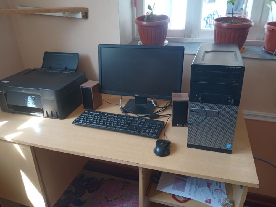 Kompyuter Dell OPTIPLEX 3020, Printer Canon Pixma g2430