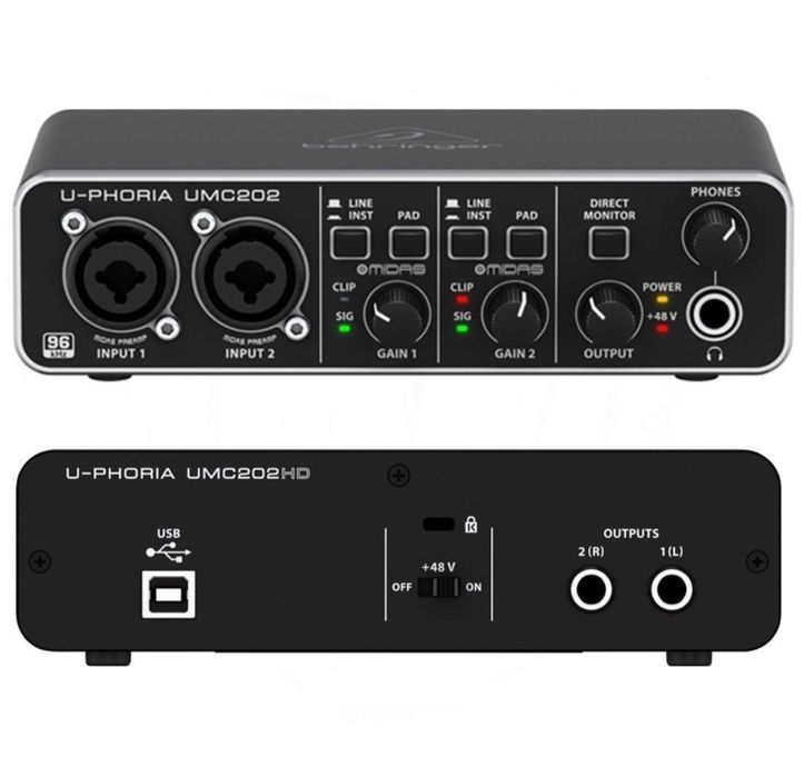 Behringer UMC202HD Studio zvuk karta