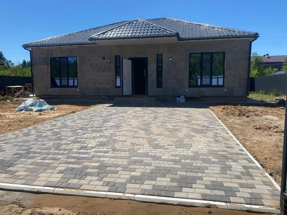 Брусчатка укладка