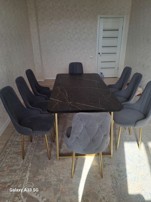 Стол стулья 8шт 75000