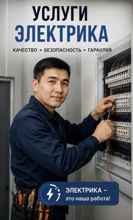 Услуги электрика быстро