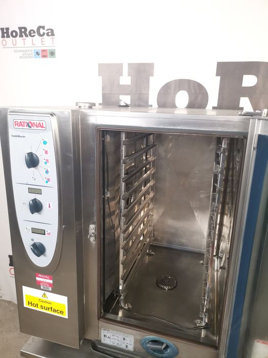 RATIONAL 101G - Cuptor gastronomic/convectie, Convectomat 10 tavi GAZ