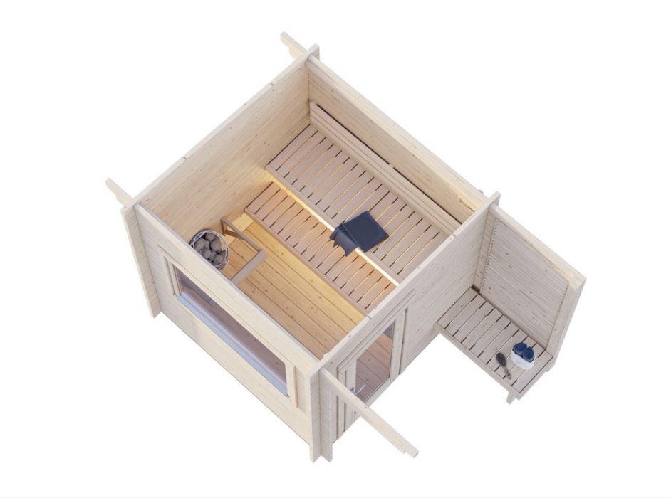 Sauna finlandeza Exterior