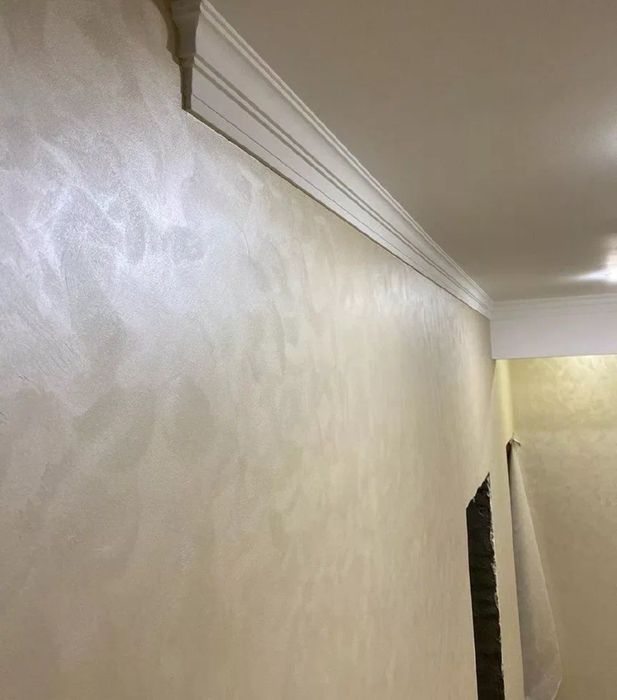 Мокрый шёлк Леонардо, левкас , закатка