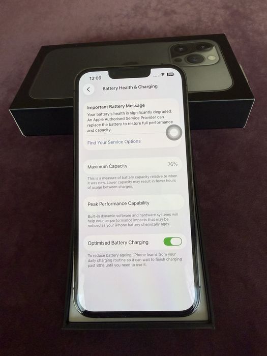 iPhone 13 pro Graphite