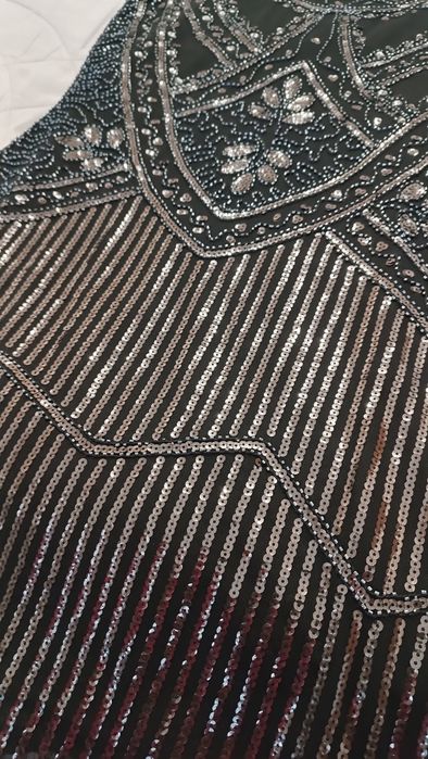 Парти рокля с пайети