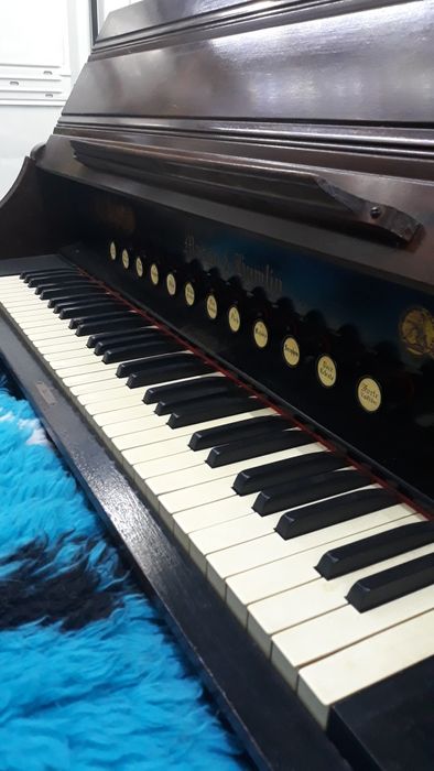 Harmonium Mason&Hamlin Orgă de biserică pianină mecanică cu pedale