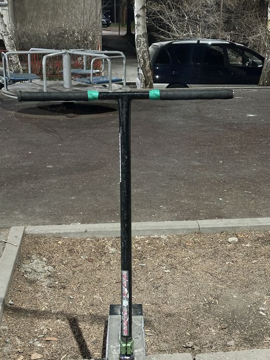 Трюковой самокат,по запчастям