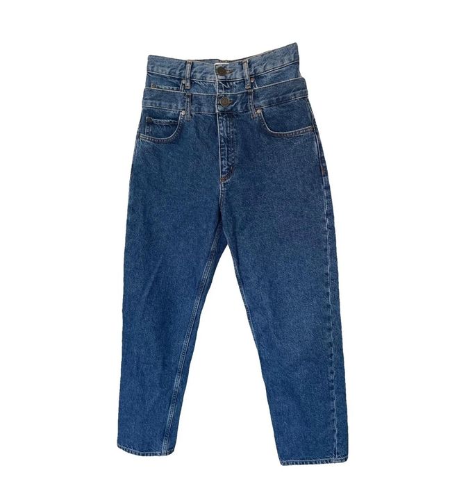 Sandro прави дънки с два реда закопчаване, размер 38