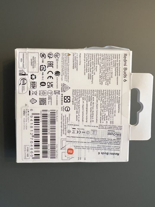 Casti wireless Redmi Buds 6, Noise Cancelling - Noi!