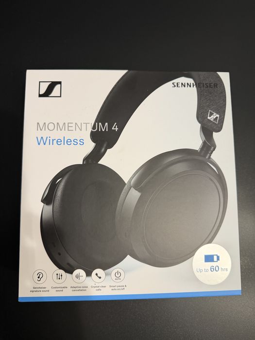 Casti audio Over the ear Sennheiser Momentum 4, Wireless, ANC, sigilate !