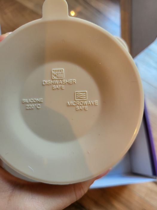 Set silicon din 5 piese de vesela pt bebeluși, diversificare masa, 6+ luni