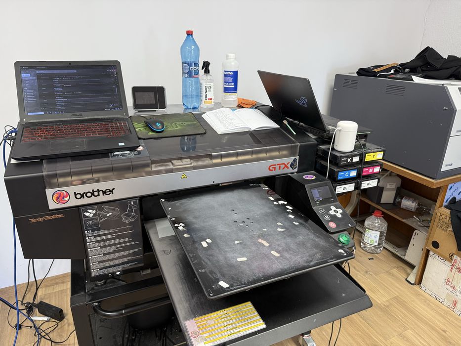 Imprimanta DTG Brother GTX-422 + PreTreater IV + Cuptor 3 sertare