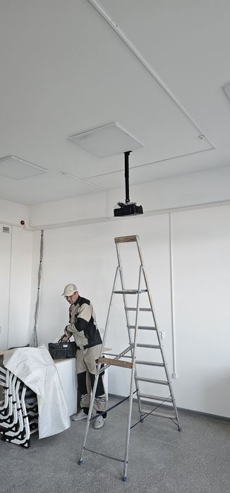 Электромонтажные работы.