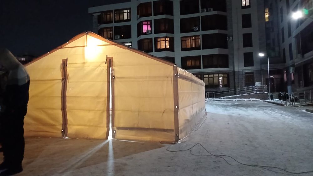 Аренда палатки в комплекте