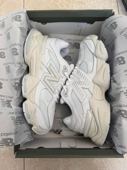 New Balance 9060 White Нови Оригинални Дамски Бели Маратонки [36-40 Номер]