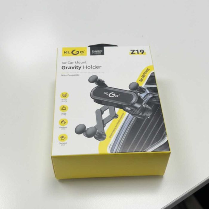 Гравитационна стойка за телефон за кола KLGO Z19.
